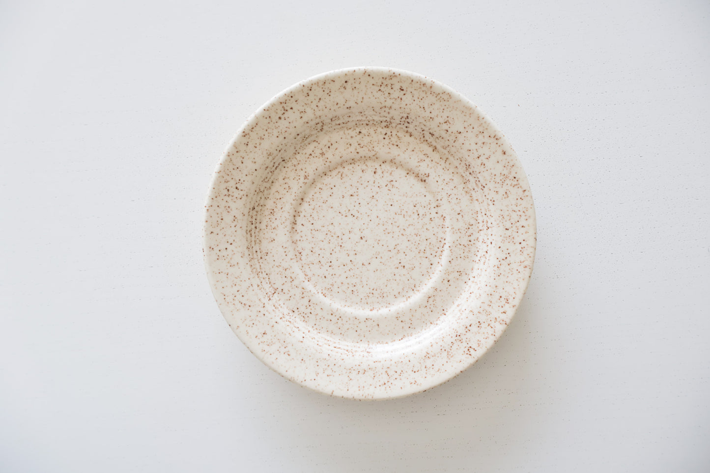 Speckled Beige Cup & Saucer