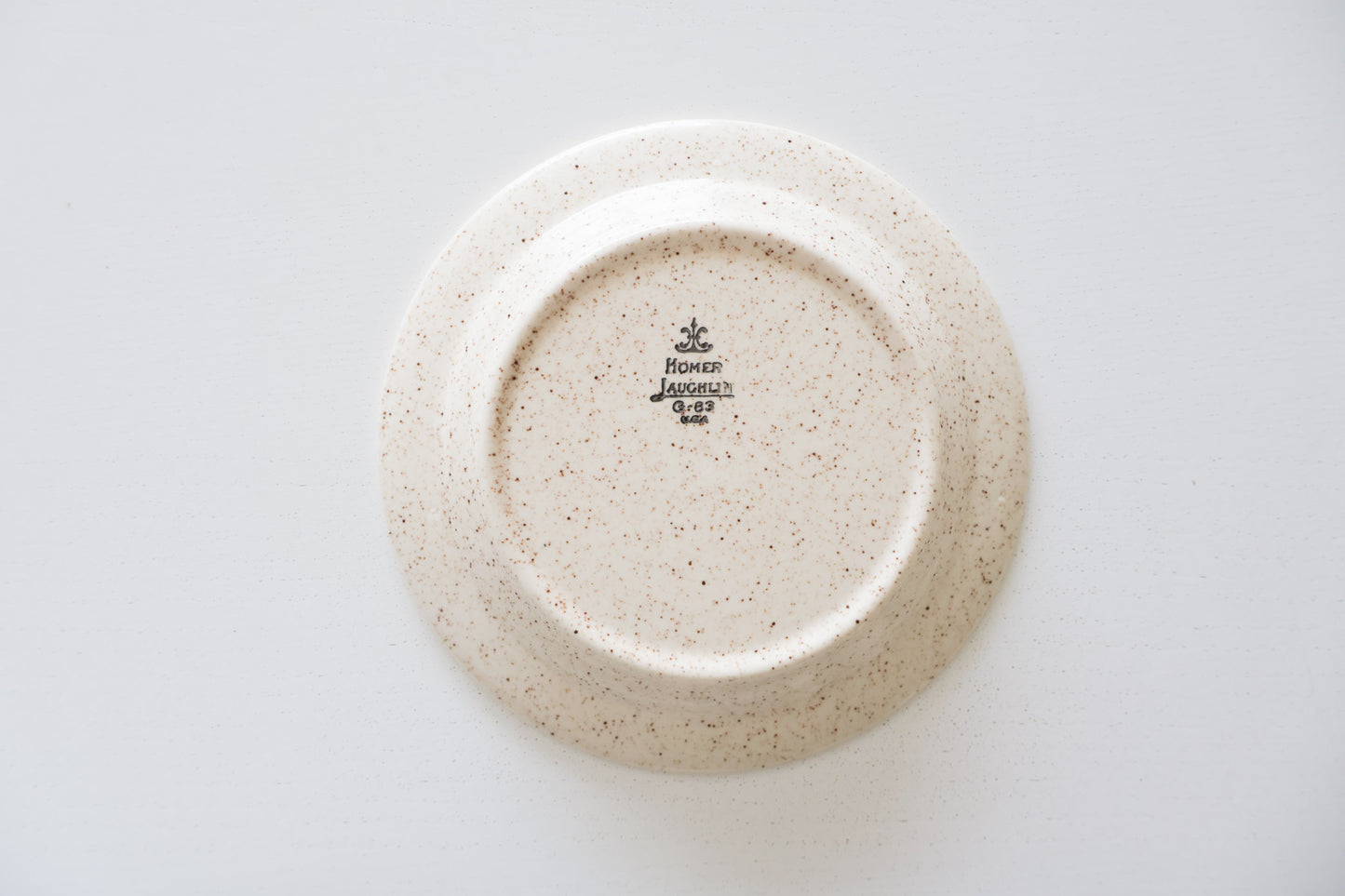 Speckled Beige Cup & Saucer