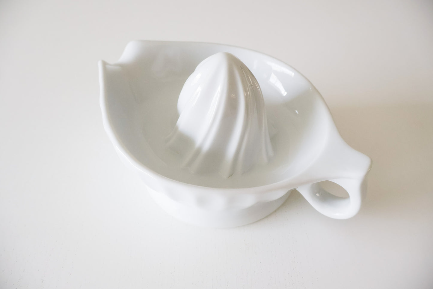 Large White Ceramic Juicer