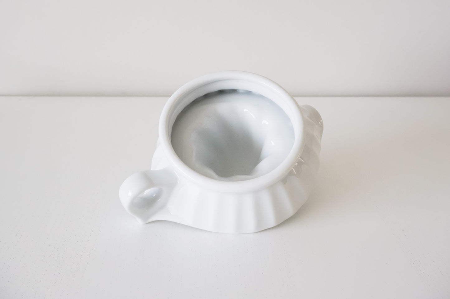 Large White Ceramic Juicer