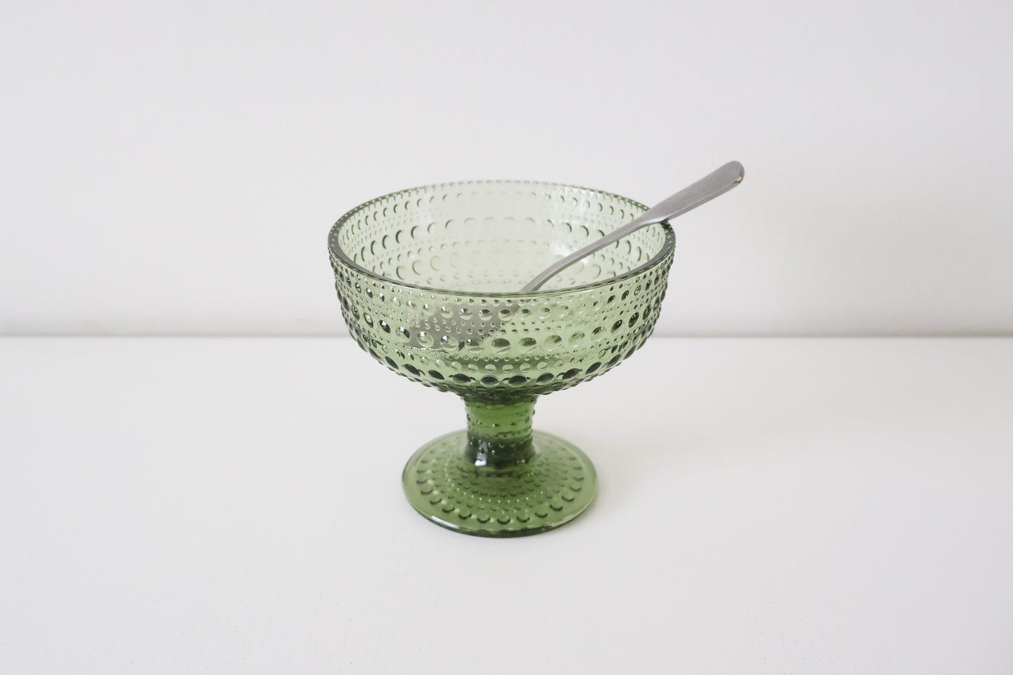 Kastehelmi Glass Dessert Bowl