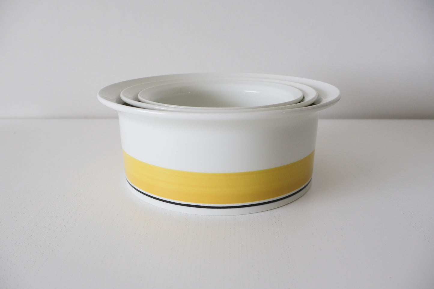 Faenza Yellow Large Serving Bowl