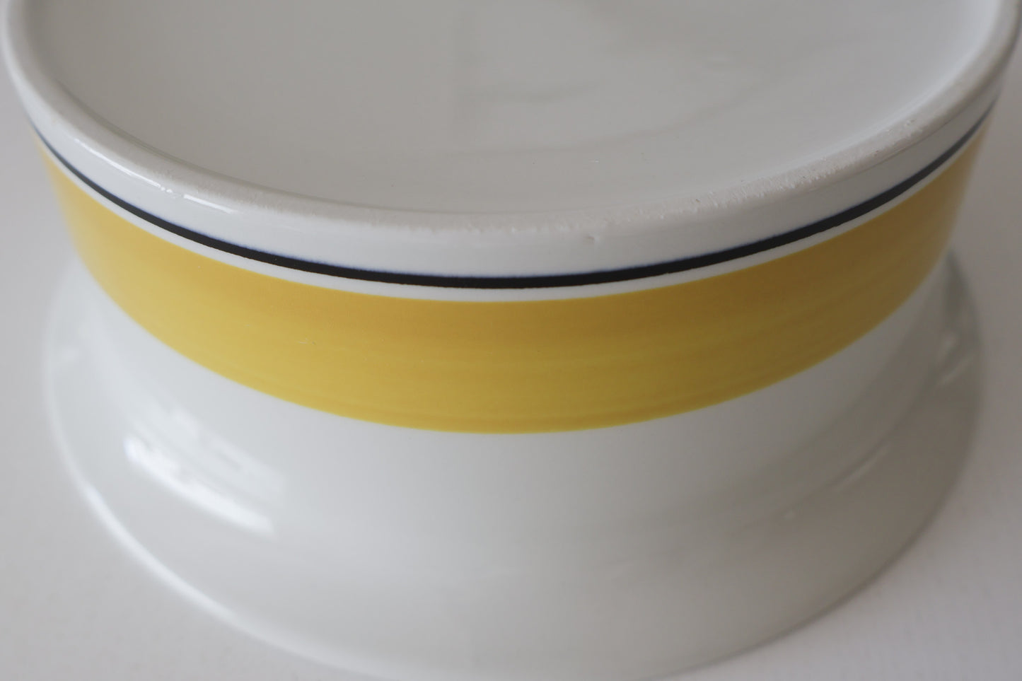 Faenza Yellow Large Serving Bowl