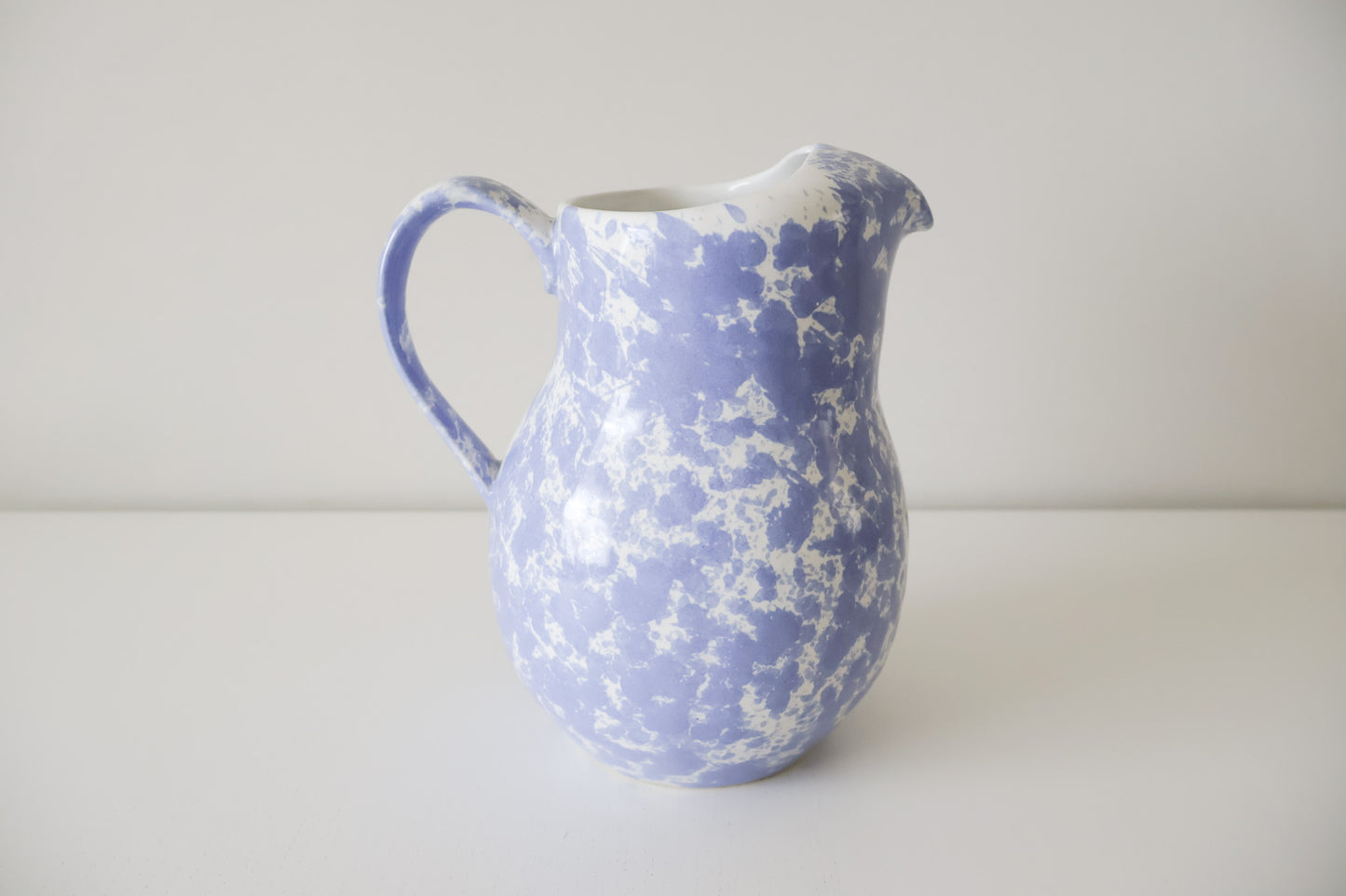 Morning Glory Blue Large Pitcher