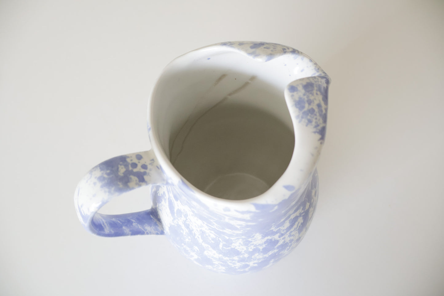 Morning Glory Blue Large Pitcher