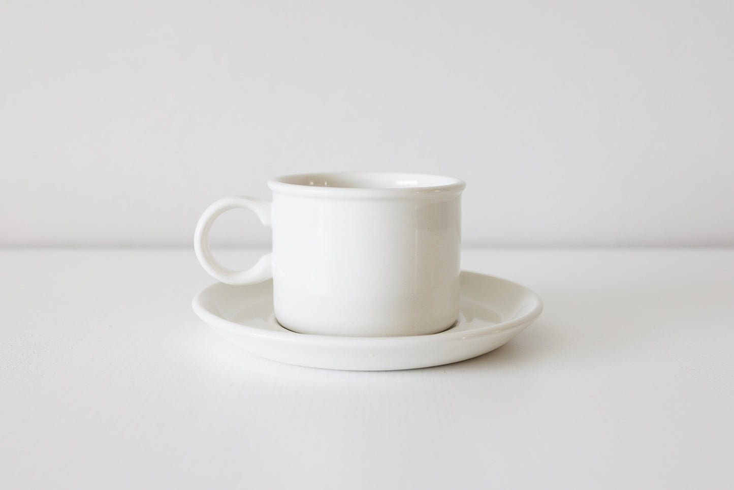 Stonehenge White Cup & Saucer