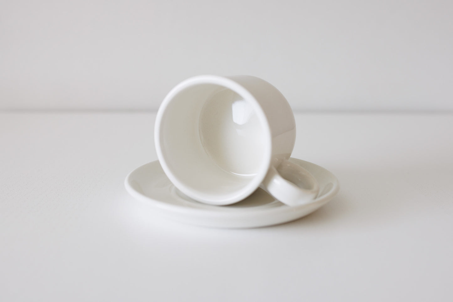 Stonehenge White Cup & Saucer