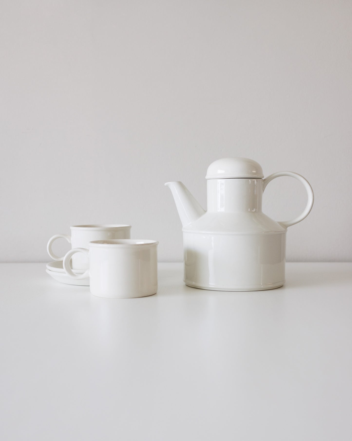 Stonehenge White Cup & Saucer
