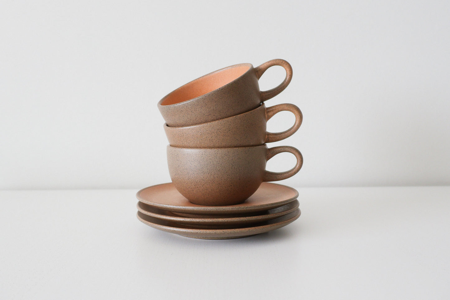 Pumpkin Coupe Cup & Saucer