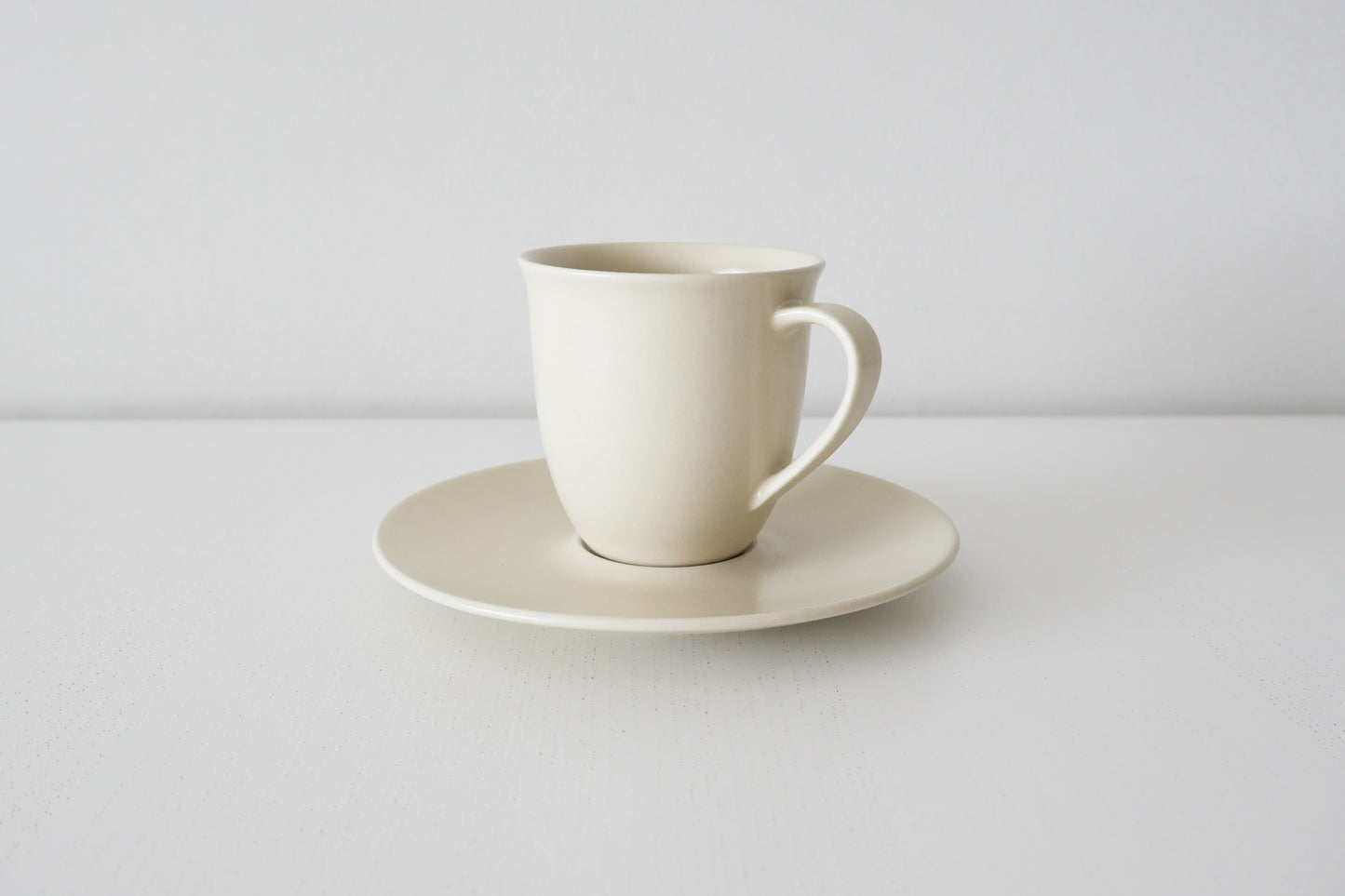 Matte Sand Cup & Saucer