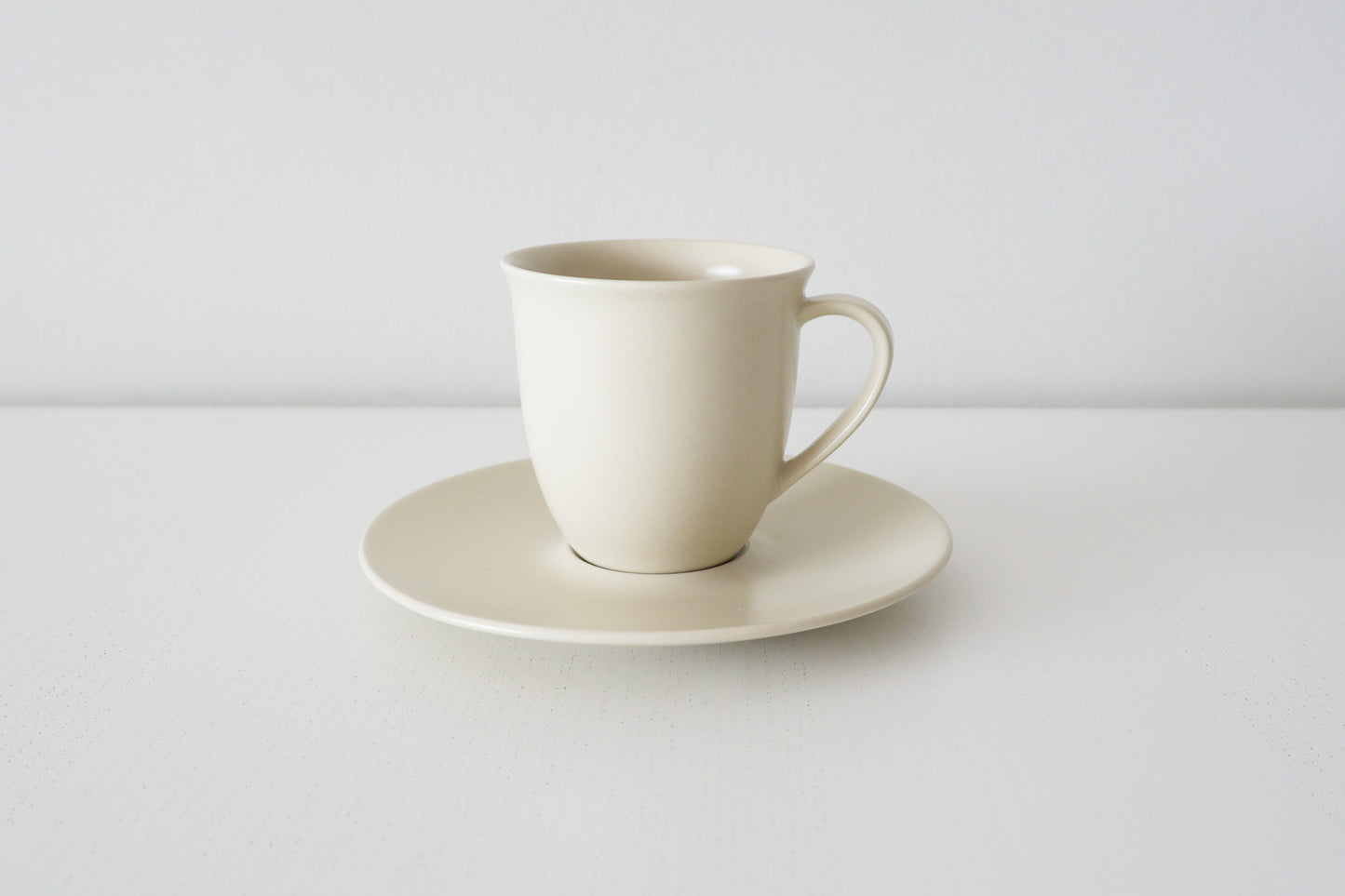 Matte Sand Cup & Saucer