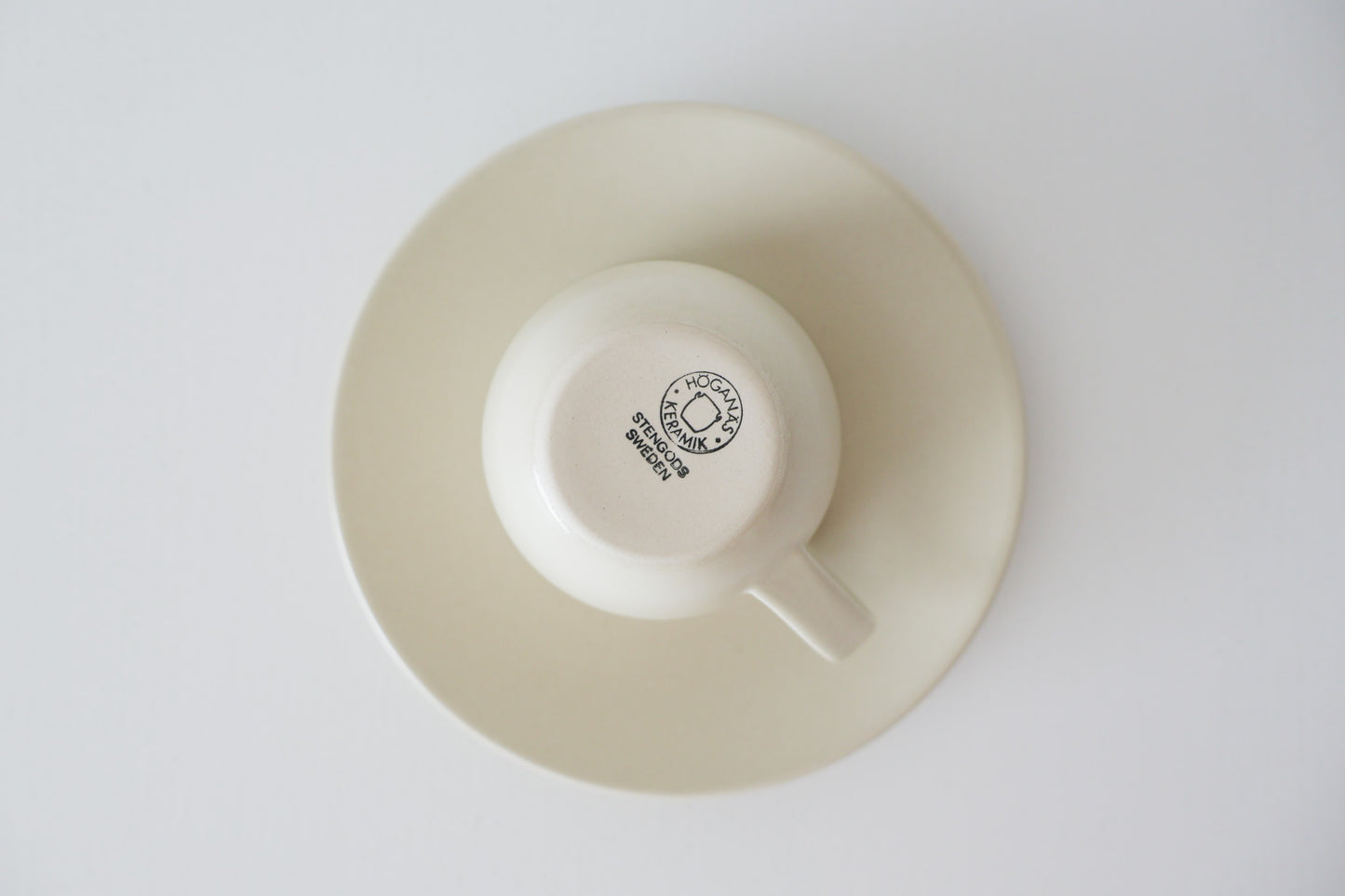 Matte Sand Cup & Saucer